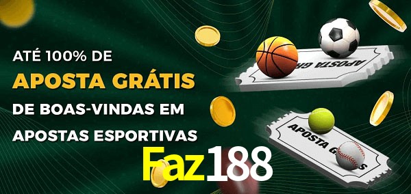Faz188 Ate 100% de Aposta Gratis